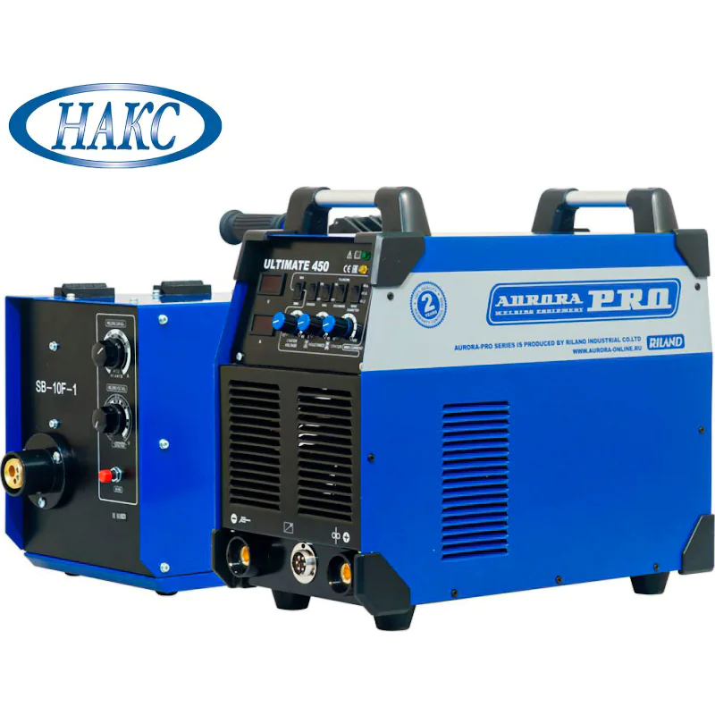 AuroraPRO ULTIMATE 450 инверторный сварочный полуавтомат с сертификатом НАКС, 7221330