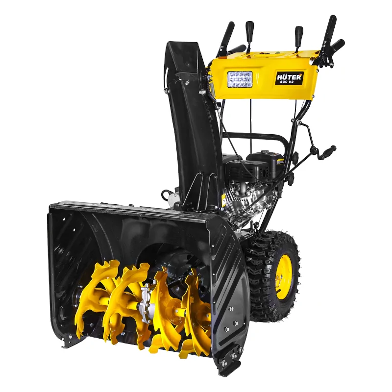 HUTER SGC 8,0 снегоуборщик бензиновый 8 л.с, ковш 62 см, выброс 15 м, 6 вперед/2 назад 70/7/45