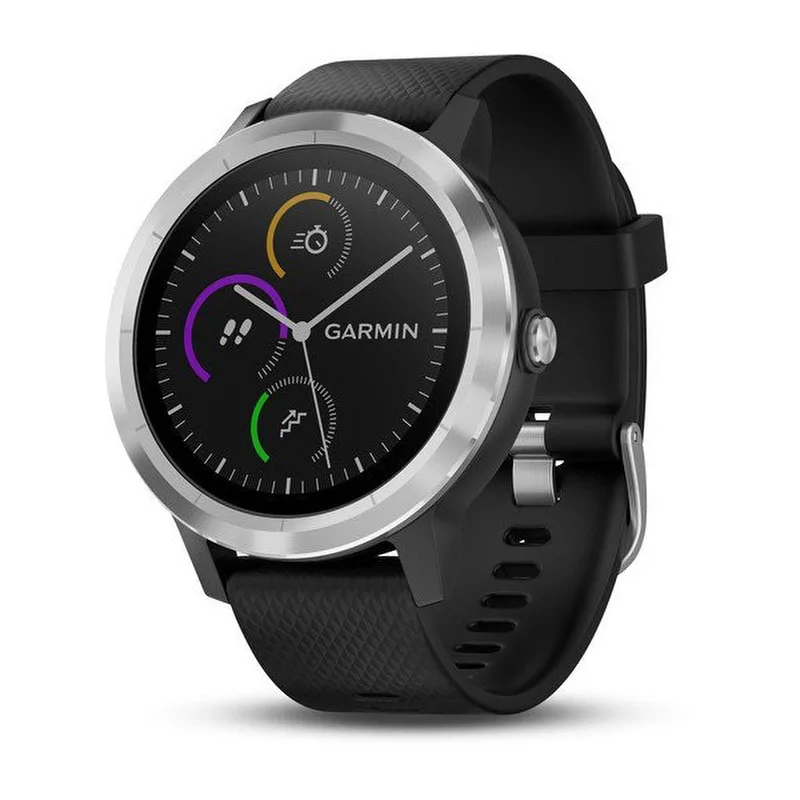 Часы для фитнеса Garmin vivoactive 3, серебристые, 010-01769-02