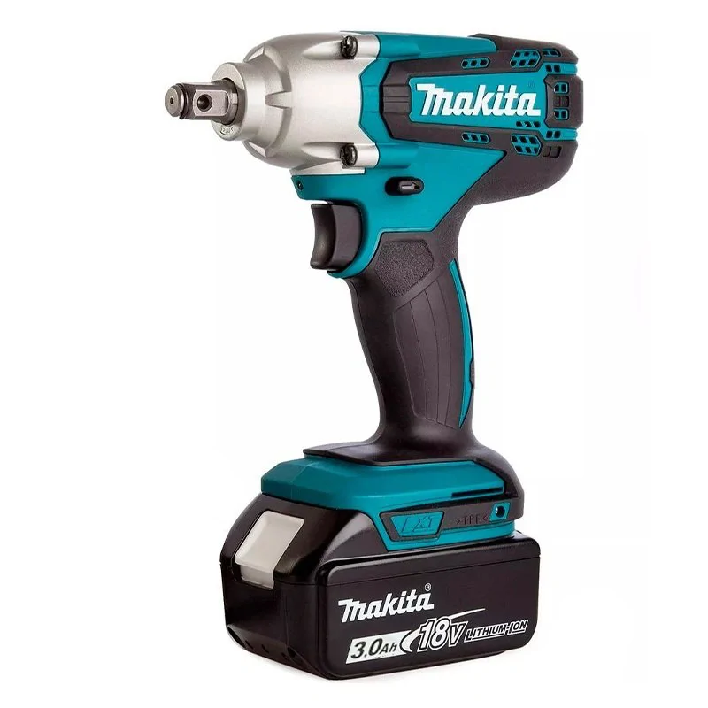 Makita DTW190JX3 аккумуляторный ударный гайковерт (2 x 3 Ач, ЗУ)