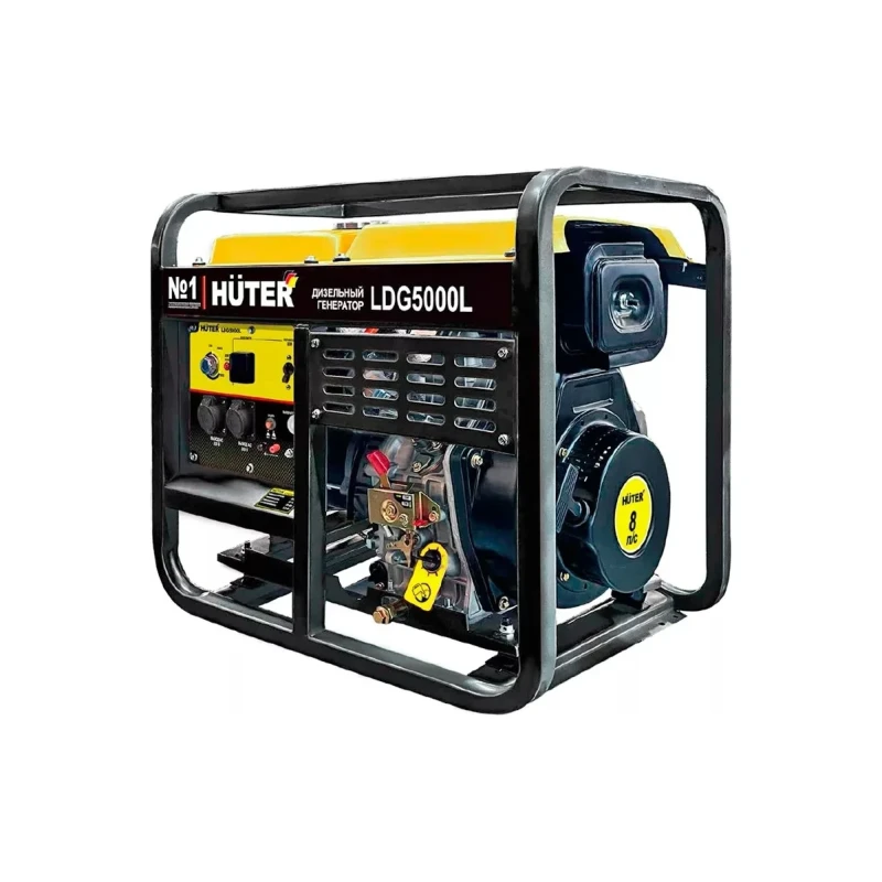 HUTER LDG 5000L электрогенератор дизельный 64/2/11