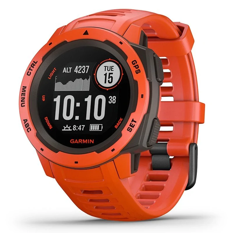 Смарт-часы Garmin Instinct Flame Red, 010-02064-02