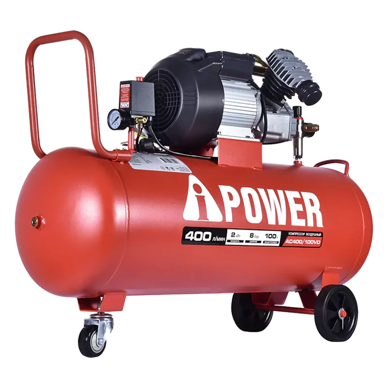 A-iPower AC400/100VD компрессор поршневой масляный 50106