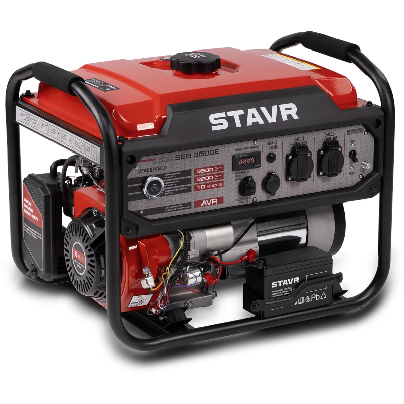 STAVR SEG 3500E генератор бензиновый 9040200016