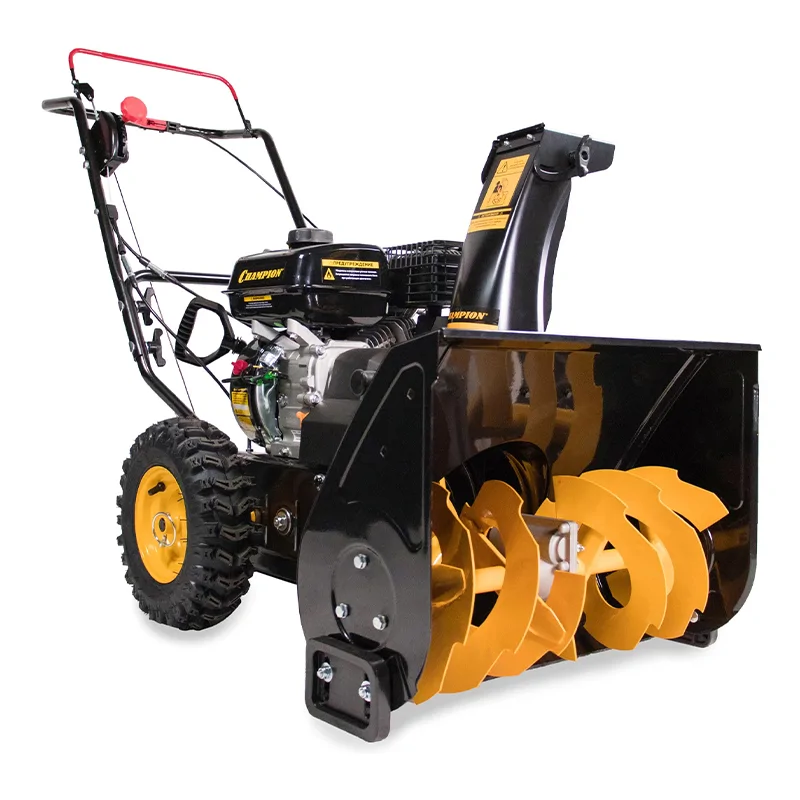 CHAMPION ST556 снегоуборщик бензиновый 5.5 л.с, ковш 56 см, выброс 14 м, 4 вперед/2 назад