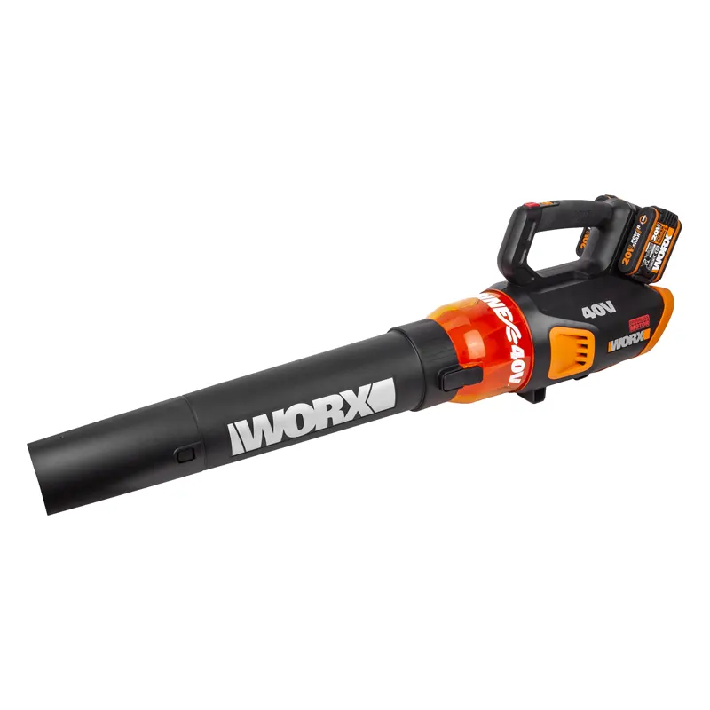 WORX WG584E 20В аккумуляторная воздуходувка (2 x 2 Ач, ЗУ) 40.3 м/с