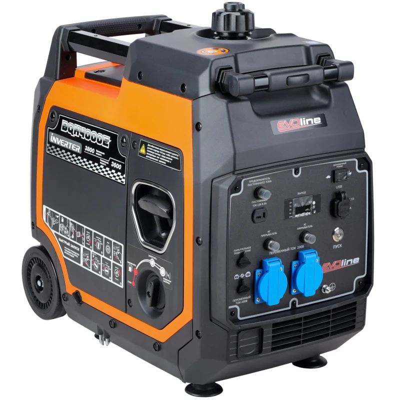 EVOline BQH 4000 E генератор бензиновый инверторный (Zongshen) 1T90DFQ41EVO