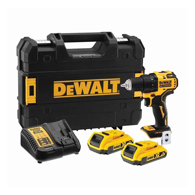 DeWalt DCD708D2T-QW аккумуляторная дрель-шуруповерт (2 x 2 Ач, ЗУ)