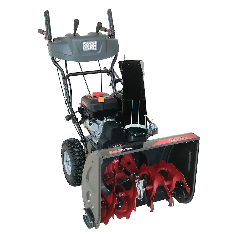 EVOline SBG 620 E бензиновый снегоуборщик 7 л.с, ковш 62 см, выброс 15 м, 6 вперед/2 назад
