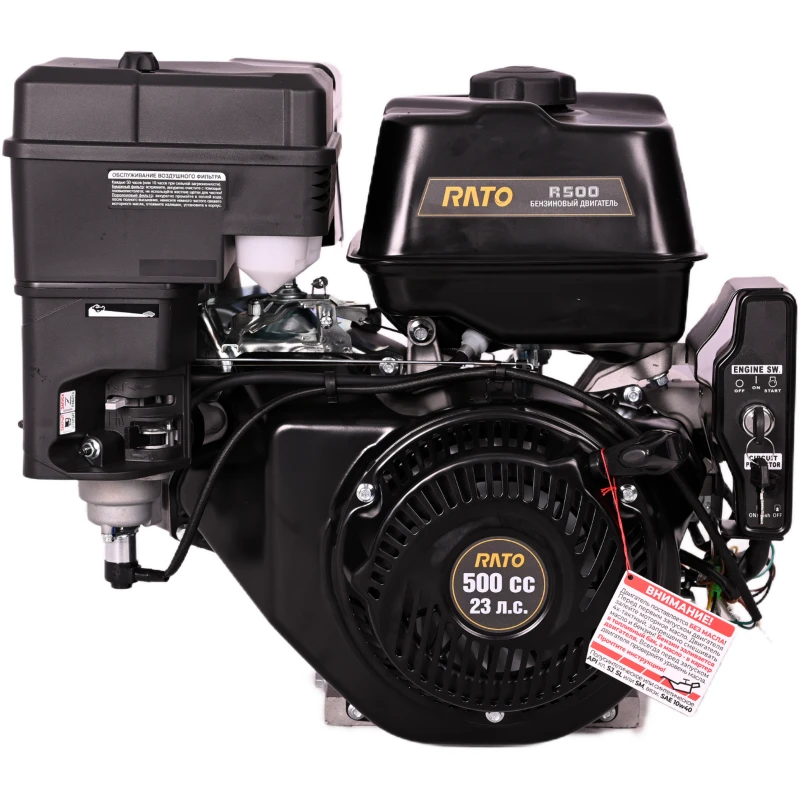 RATO R500 D25,0 RE 18A бензиновый двигатель с горизонтальным валом 15210