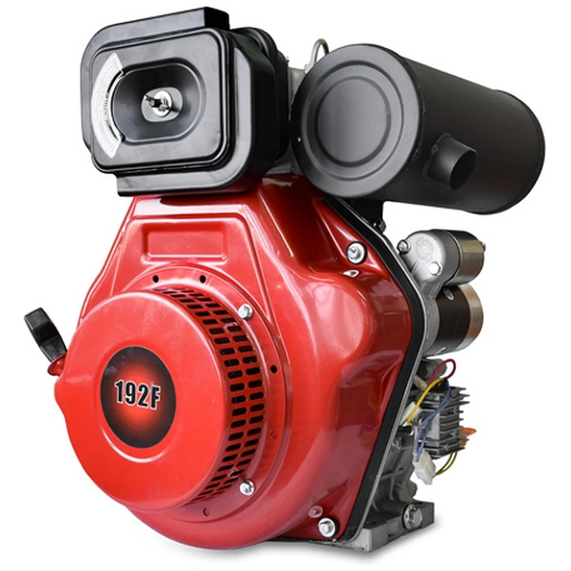 REDVOLT 192FE (V-тип) дизельный двигатель (эл.запуск, без топливного бака) 192F-V-E-W