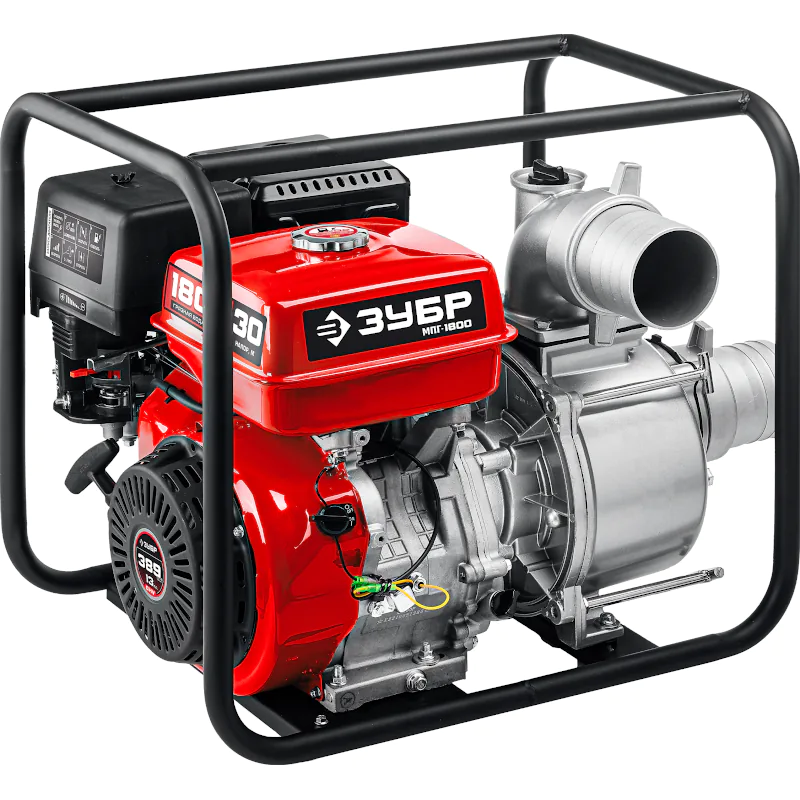 ЗУБР МПГ-1800 мотопомпа бензиновая серии МАСТЕР