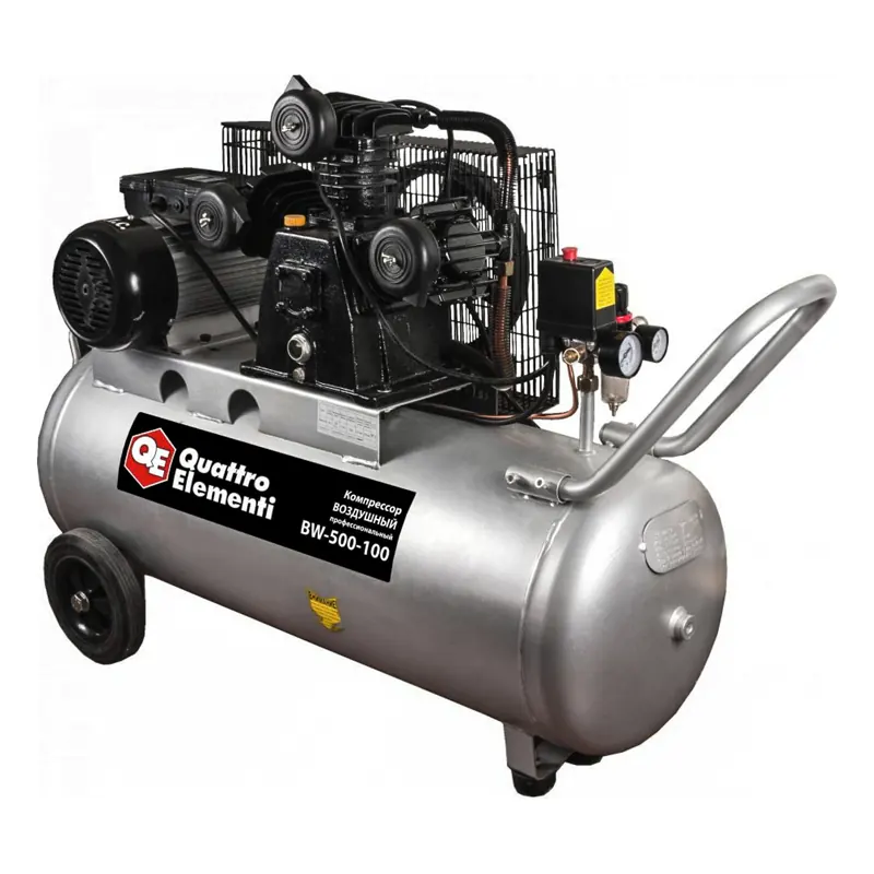 QUATTRO ELEMENTI BW-500-100 компрессор поршневой масляный 771-725