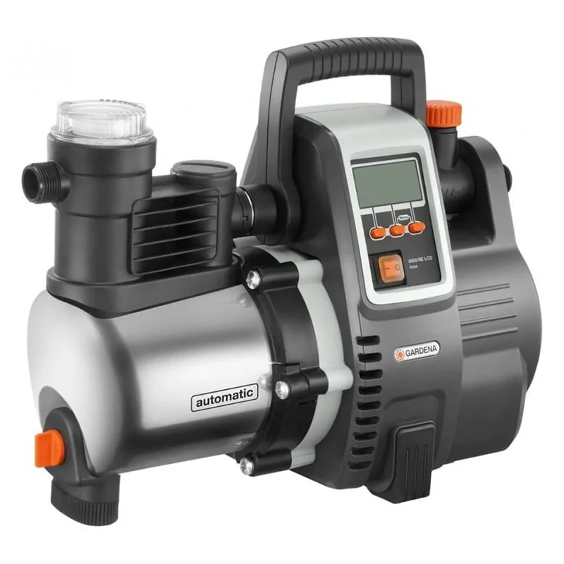 Автоматический напорный насос Gardena 6000/6E LCD inox, 01760-20.000.00