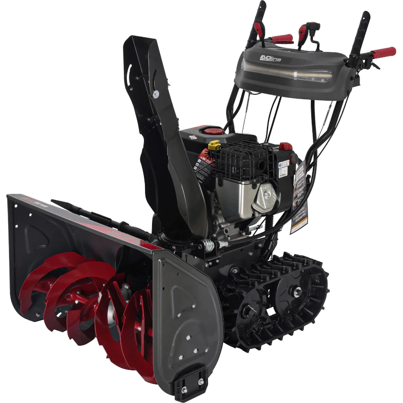 EVOline SBG 760 TBE бензиновый снегоуборщик 10 л.с, ковш 76 см, выброс 15 м, 6 вперед/2 назад