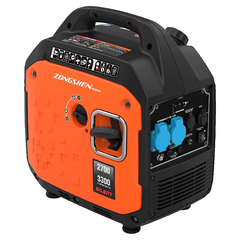 Zongshen BQH 3300 генератор бензиновый инверторный 1T90DFQ33