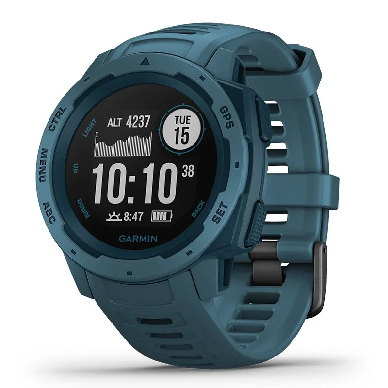 Смарт-часы Garmin Instinct Lakeside Blue, 010-02064-04