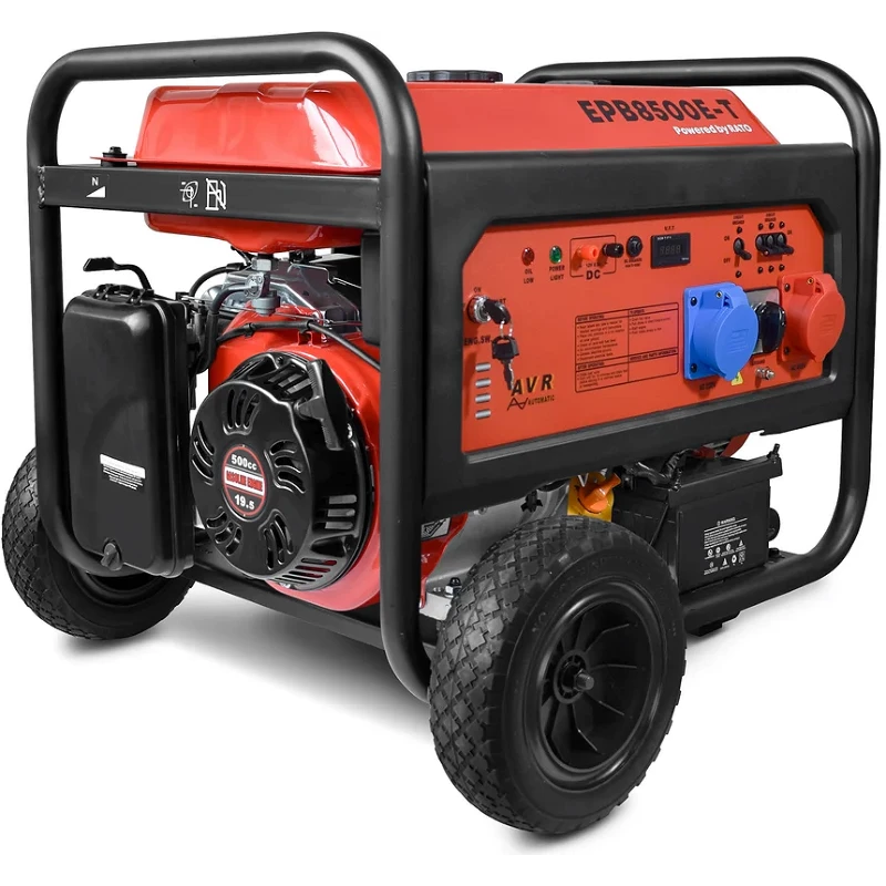 REDVOLT EPB8500E-T бензогенератор