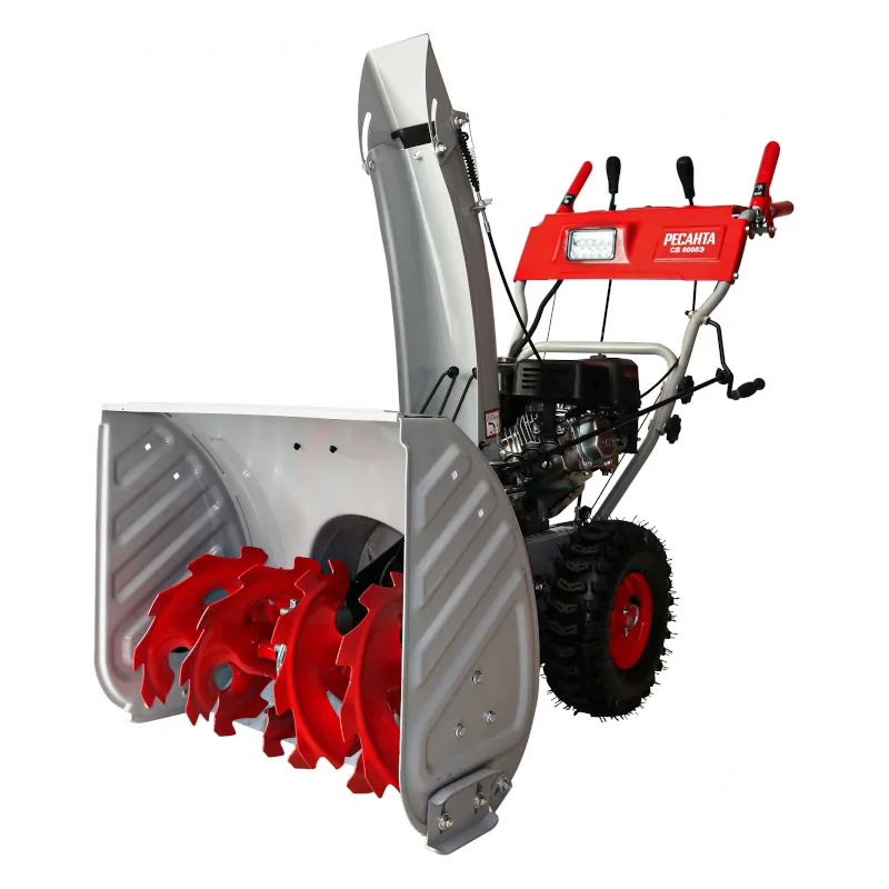 Ресанта СБ 6000Э бензиновый снегоуборщик 8 л.с, ковш 62 см, выброс 15 м, 6 вперед/2 назад 70/7/34