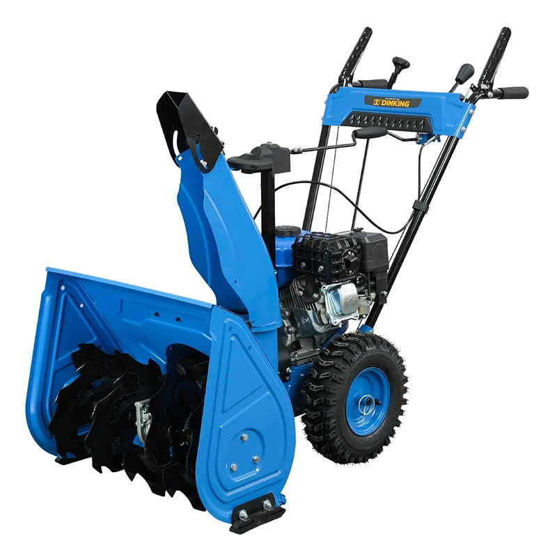 Dinking LD624 бензиновый снегоуборщик 7.5 л.с. ковш 62 см, выброс 12 м, 6 вперед/2 назад СНЕ006