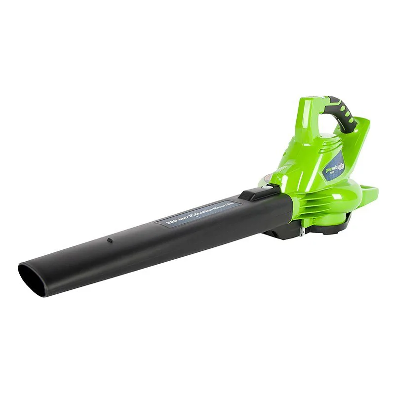 Greenworks GD40BVK3 40В воздуходув-пылесос аккумуляторный (1 x 4 Ач, ЗУ) 77.78 м/с 24227UE