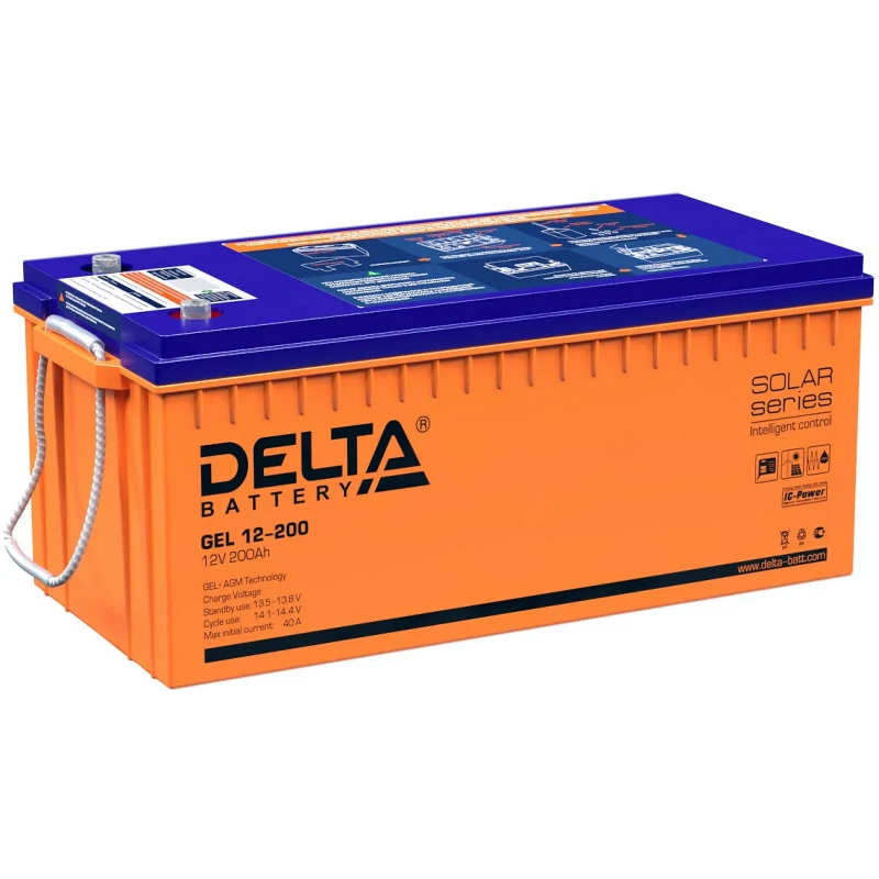 DELTA GEL 12 200 аккумуляторная батарея 4614010140004