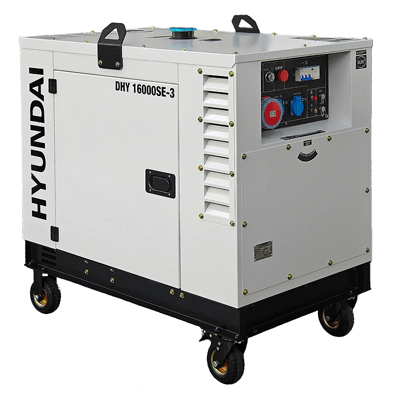 Hyundai DHY 16000SE-3 генератор дизельный