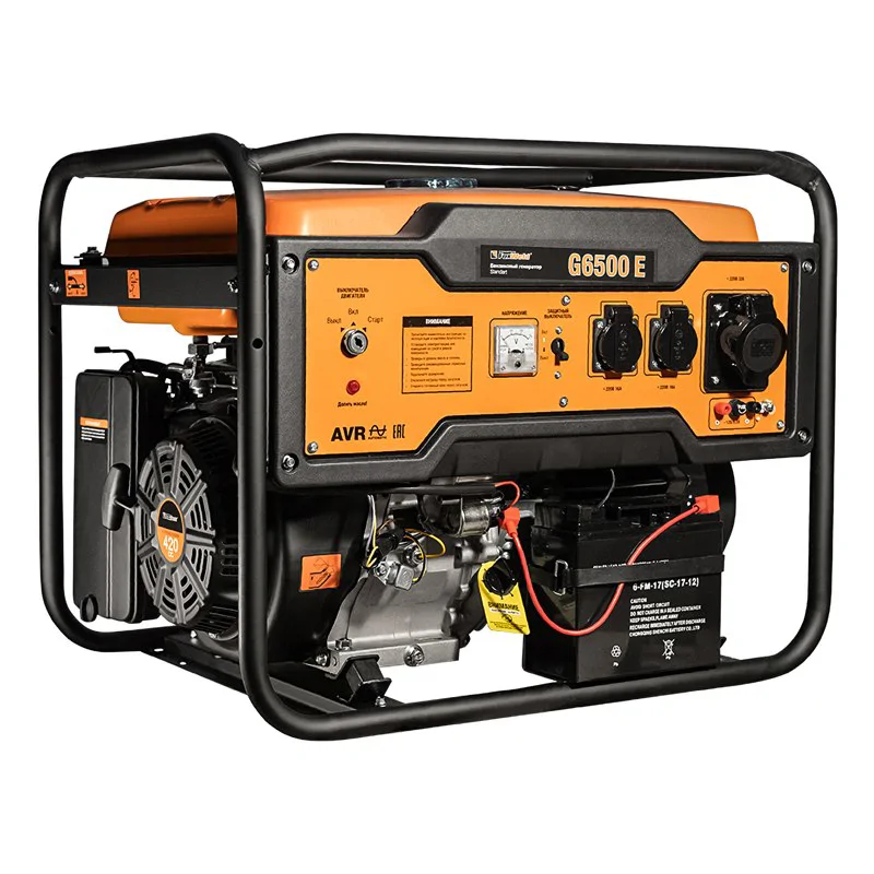 FoxWeld Standart G6500 E бензиновый генератор 7242