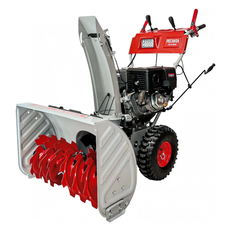 Ресанта СБ 8100Э бензиновый снегоуборщик 13 л.с, ковш 70 см, выброс 15 м, 6 вперед/2 назад 70/7/35