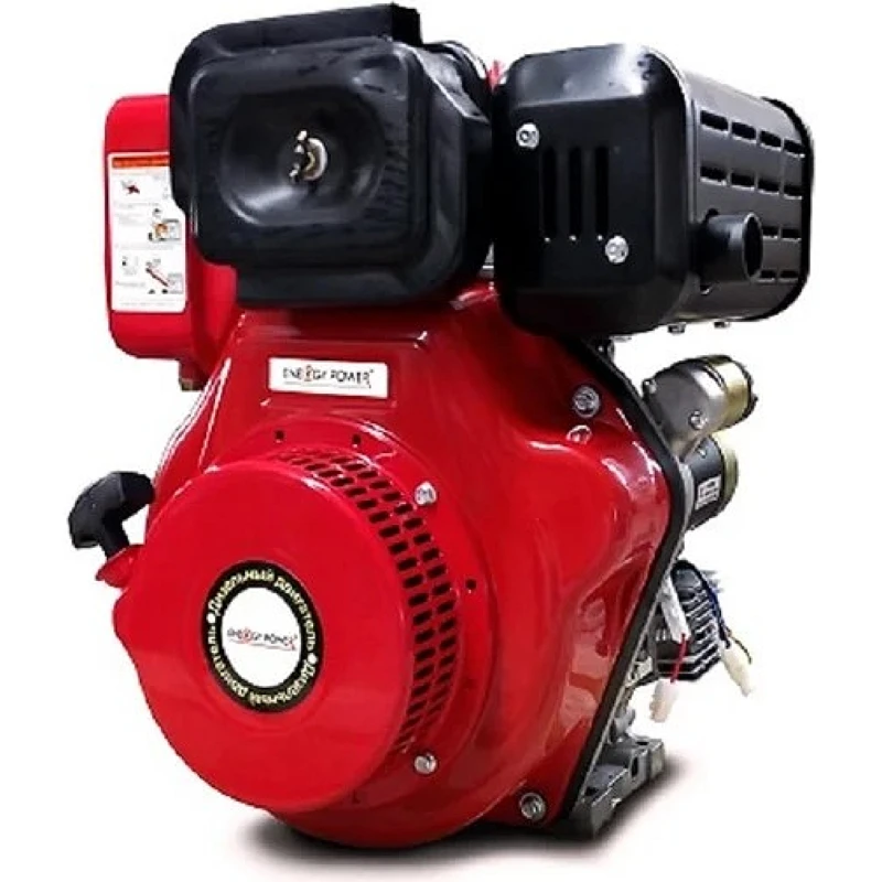 REDVOLT 186FE (V-тип) дизельный двигатель (эл.запуск) 186F-V-E