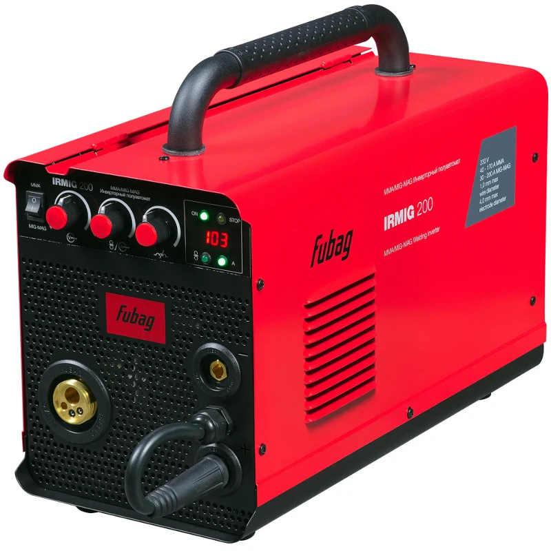 FUBAG IRMIG 200 сварочный полуавтомат инверторный с горелкой 250А 41391