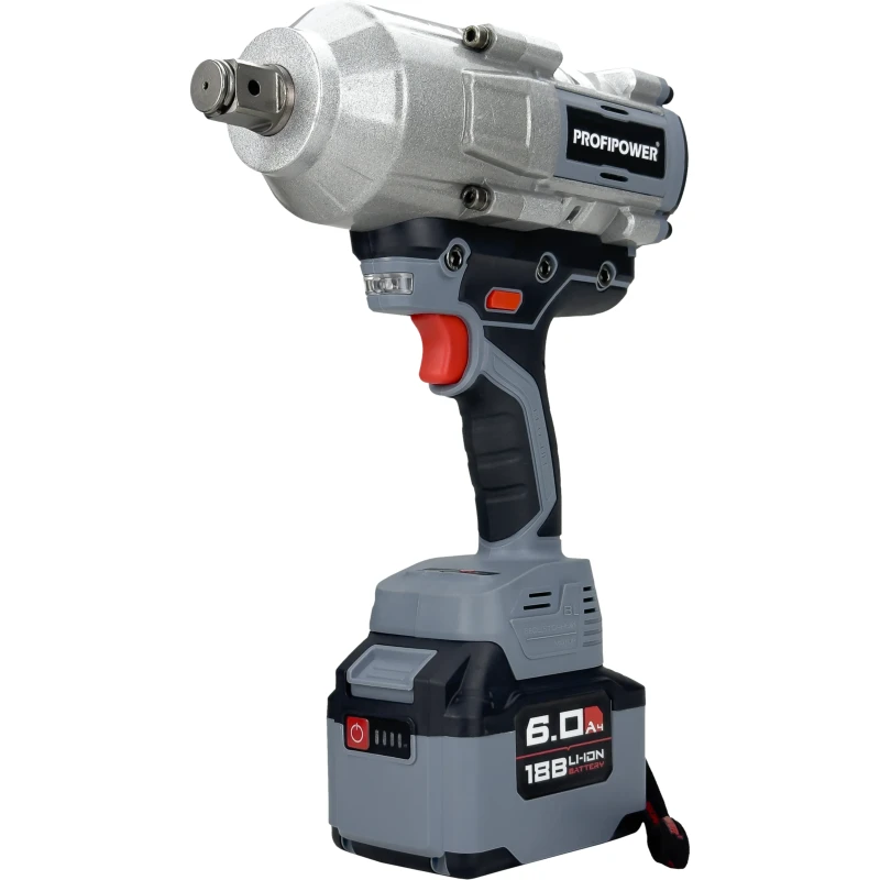 ProfiPower T-2000N аккумуляторный бесщеточный ударный гайковерт (1 x 6 Ач, ЗУ) E0187