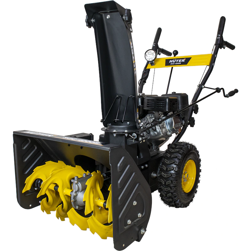 HUTER SGC 4000B снегоуборщик бензиновый 6.5 л.с, ковш 56 см, выброс 13 м, 4 вперед/2 назад 70/7/13