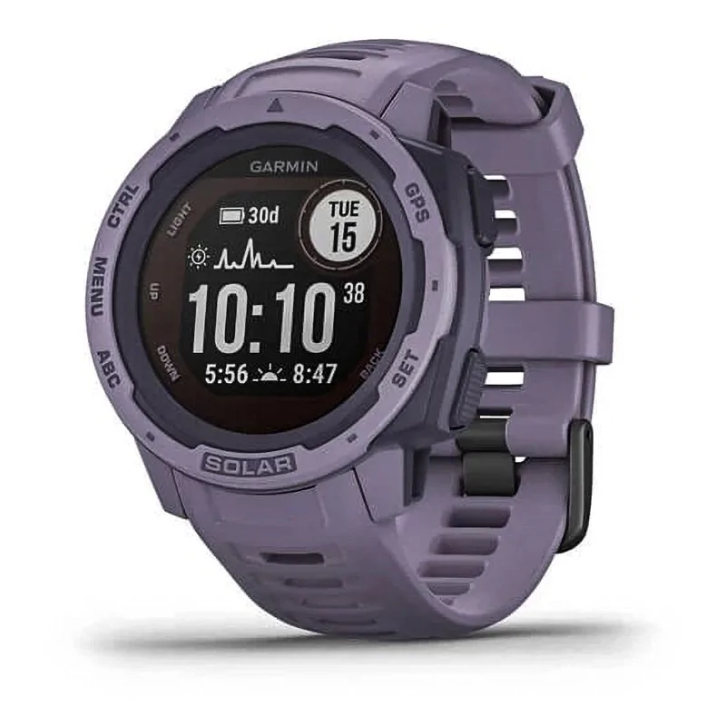 Спортивные наручные часы GARMIN INSTINCT Solar Orchid, 010-02293-02