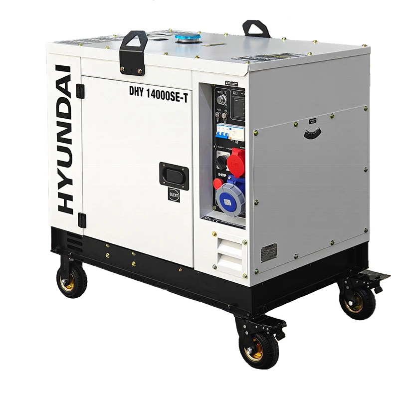 Hyundai DHY 14000SE-T генератор дизельный