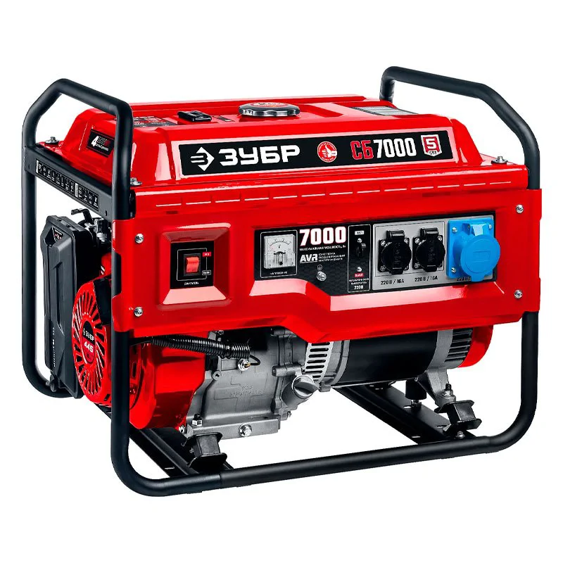 ЗУБР СБ-7000 бензиновый генератор