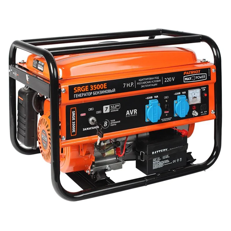 PATRIOT Max Power SRGE 3500E бензиновый генератор 474103150
