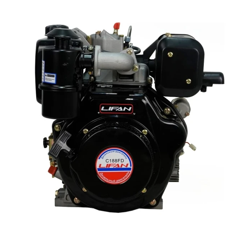 Lifan Diesel 188FD D25, 6A дизельный двигатель 00-00000231