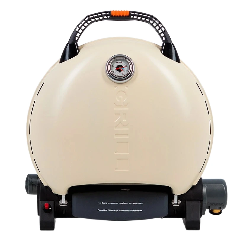 O-Grill 700T bicolor газовый гриль BLACK- CREAM 700T_CREAM