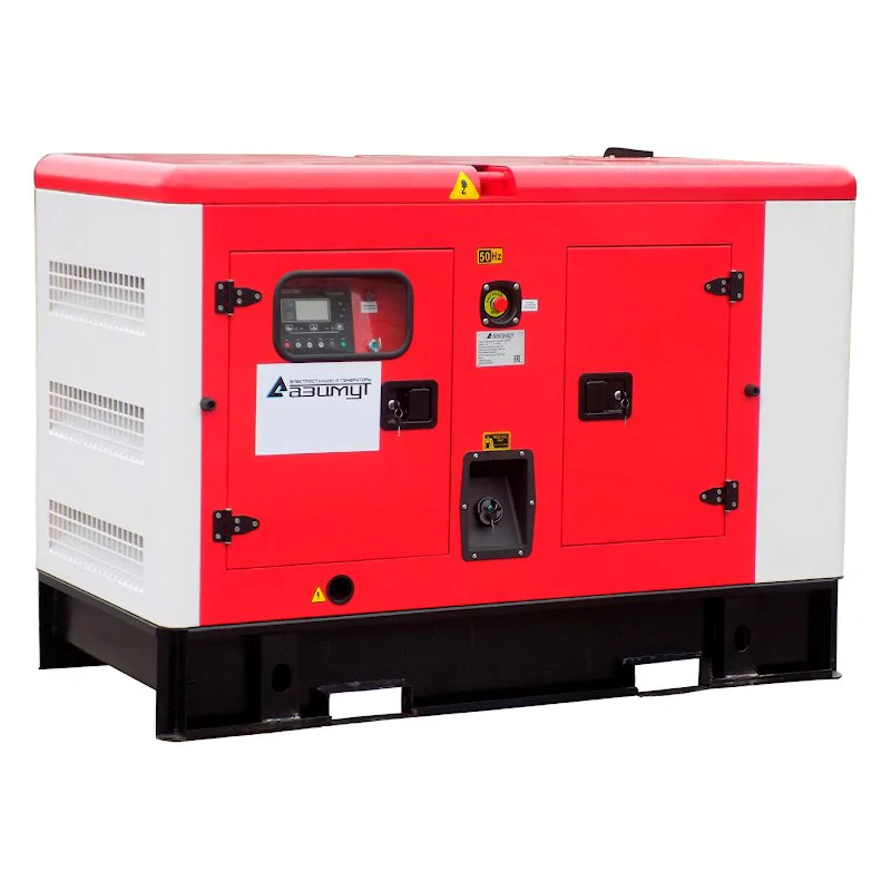 Азимут АД-32С-Т400 промышленный дизельный генератор в кожухе АД-32С-Т400 - в кожухе - 1 степень