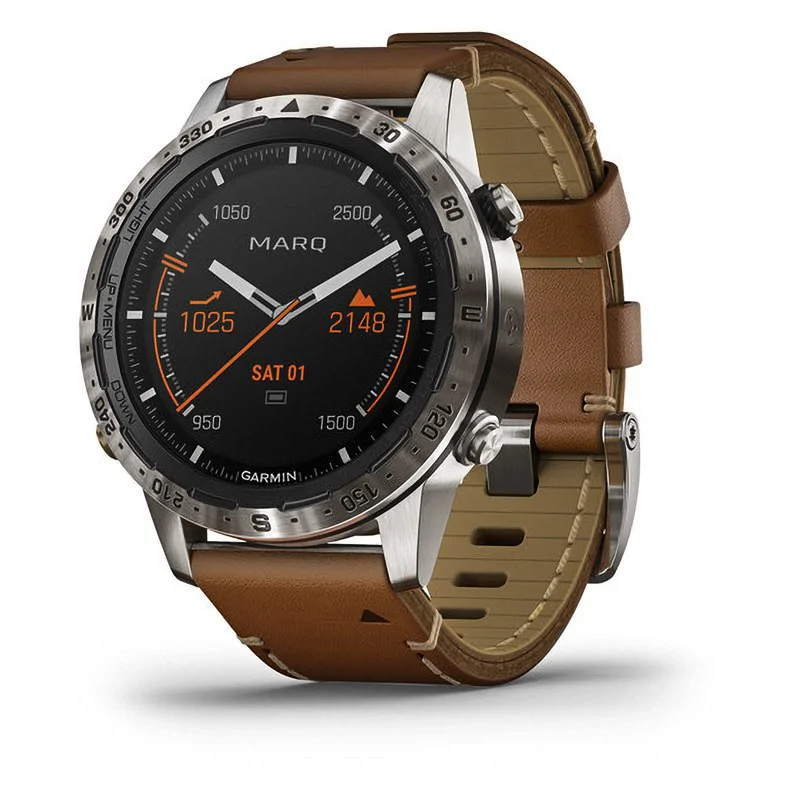Спортивные титановые наручные часы GARMIN MARQ Adventurer, 010-02006-27