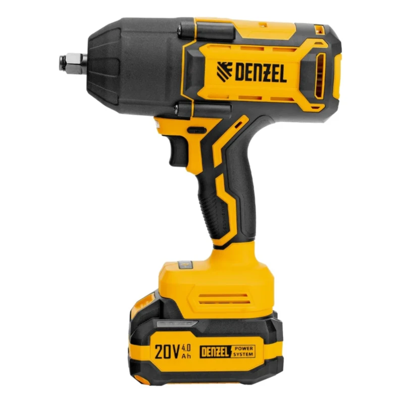 DENZEL CIWH-BL-20-1000 гайковерт ударный аккумуляторный (1 x 4 Ач, ЗУ) 26528