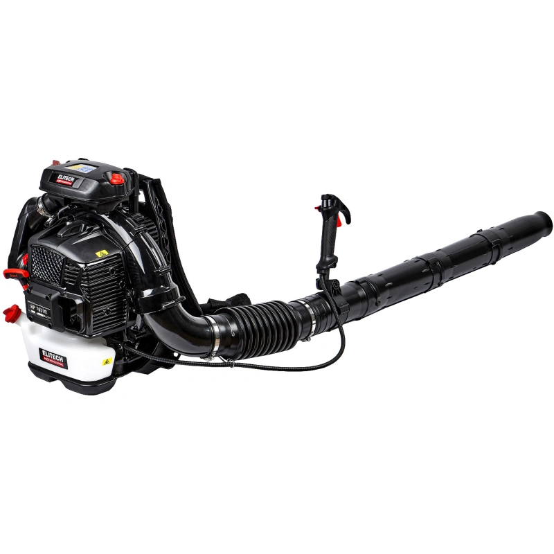 ELITECH BP 7631R воздуходувка бензиновая 4.2 л.с, 3.1 кВт, 92 м/с 204654