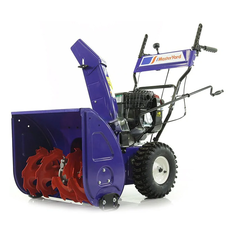 MasterYard ML8024B снегоуборщик бензиновый 6.5 л.с, ковш 62 см, выброс 12 м, 6 вперед/2 назад