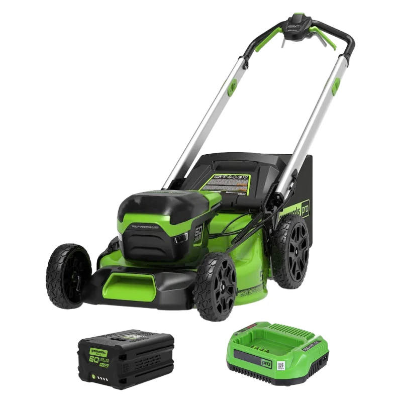 Аккумуляторная газонокосилка Greenworks GD60LM51SPK4 (1 x 4 Ач, Быстрое ЗУ) 2514307U4F