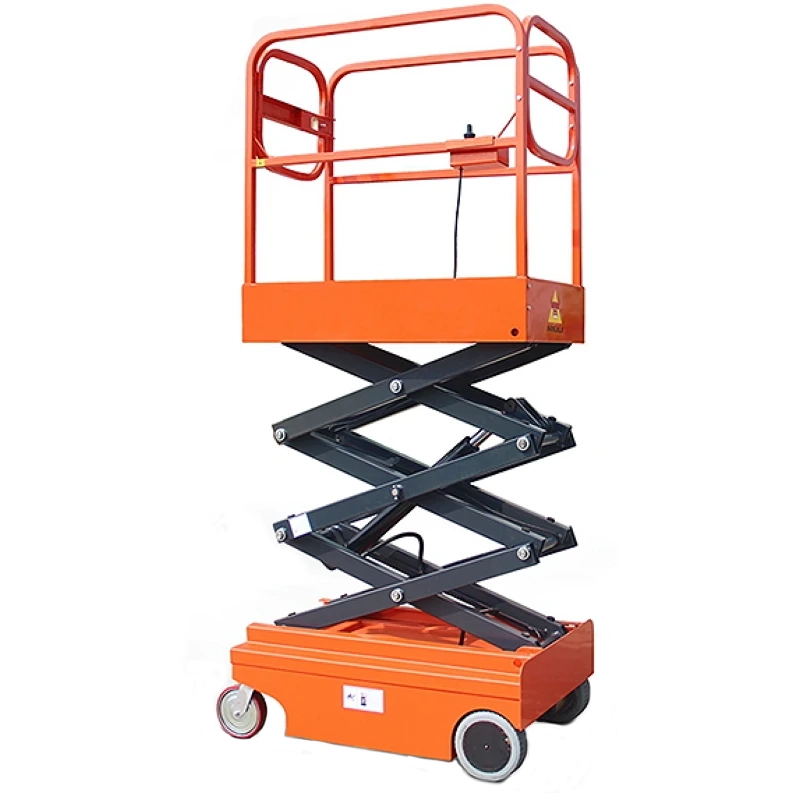 TOR GTJZ DC (N) подъёмник ножничный самоходный 240 кг 4/6 м аккумуляторный 1009022