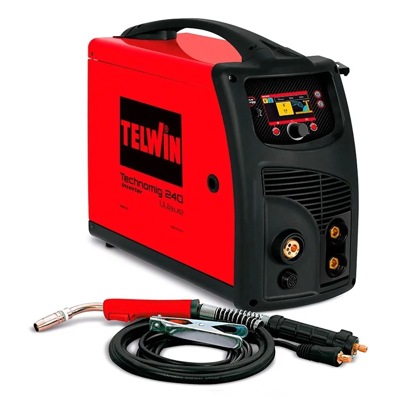 Telwin TECHNOMIG 240 WAVE инверторный сварочный полуавтомат 816076