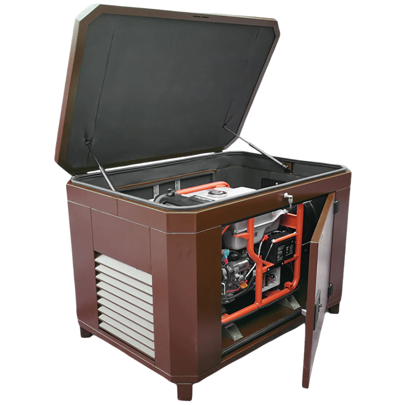 Кожух для генератора Geon Premium 1200W зимний RAL 8017 GP1200W8017