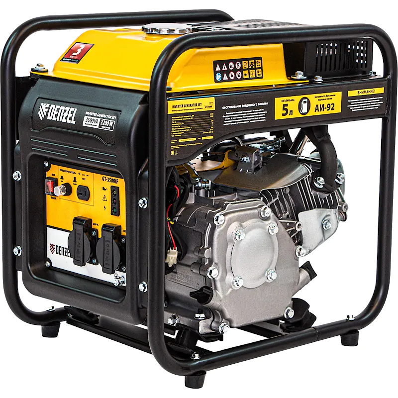 DENZEL GT-3500iF генератор инверторный бензиновый 94705