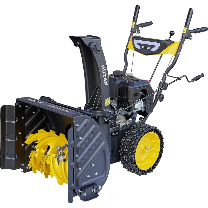HUTER SGC 4100 Winter PRO снегоуборщик бензиновый 7.8 л.с. ковш 68 см, выброс 15 м, 5 вперед/2 назад 70/7/129